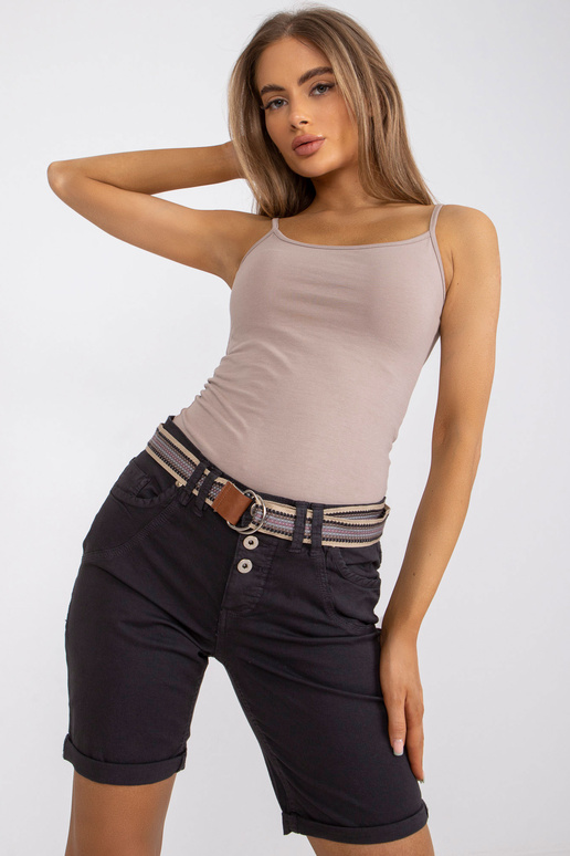 Grafīta ikdienas šorti no kokvilnas Grafīta ikdienas šorti no kokvilnas