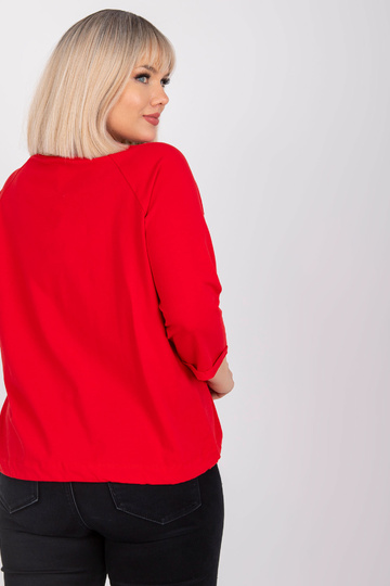 Sarkana plus izmēra blūze... 2