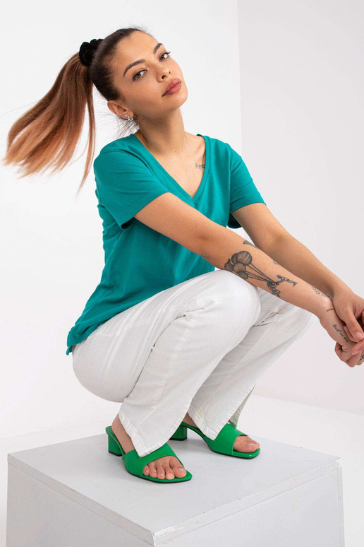 Salina MAYFLIES zaļš kokvilnas t-krekls