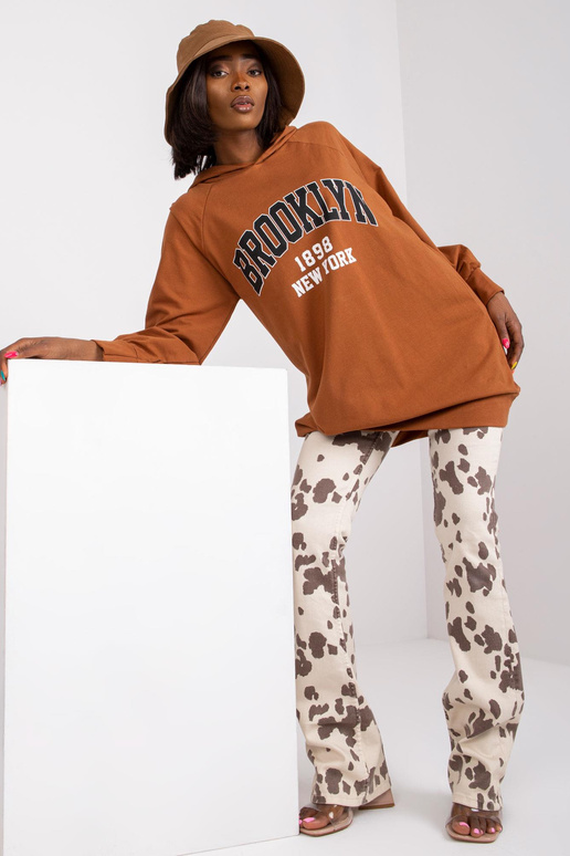 Roxane Hooded gaiši brūns garais...