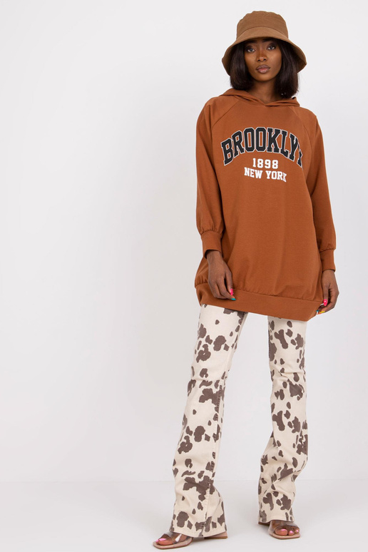 Roxane Hooded gaiši brūns garais...