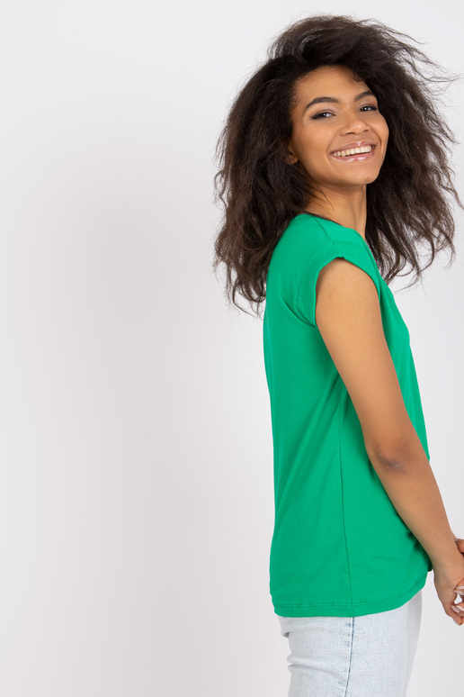 Zaļš pamata t-krekls Atlanta RUE PARIS