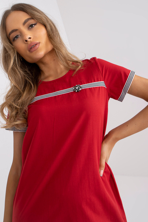 Sarkana asimetriska kokvilnas...