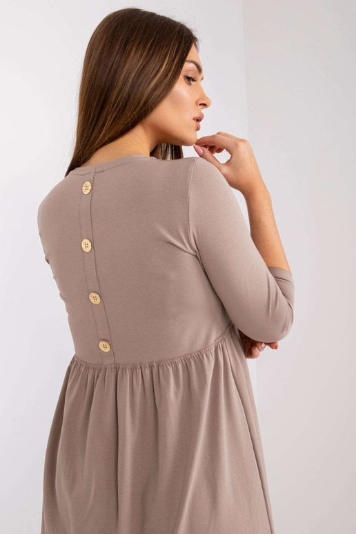 Kleita-RV-SK-7554.74P-tumši bēša Kleita-RV-SK-7554.74P-tumši bēša