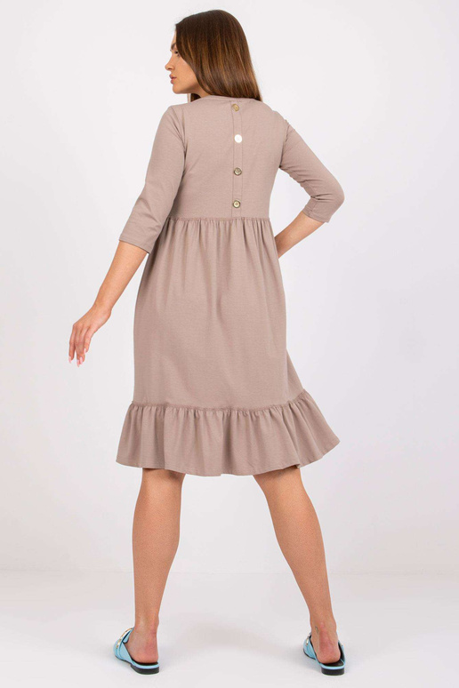 Kleita-RV-SK-7554.74P-tumši bēša Kleita-RV-SK-7554.74P-tumši bēša