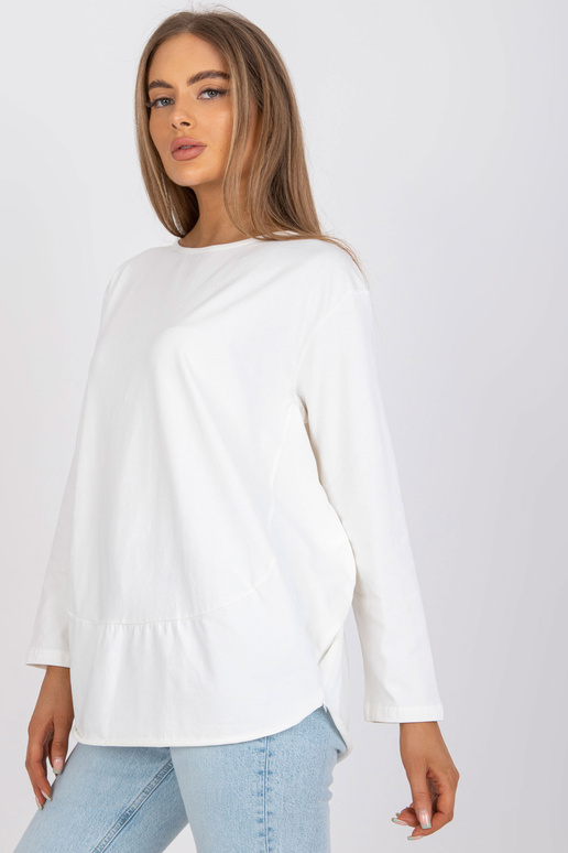 Ecru liela izmēra blūze ar garām...