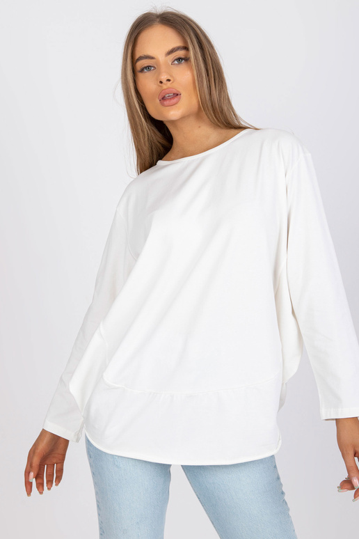 Ecru liela izmēra blūze ar garām...