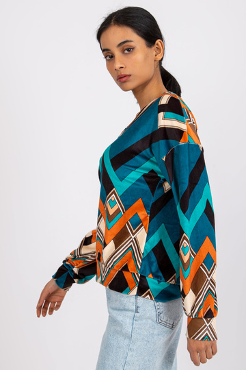 Jūras oranža velūra blūze...