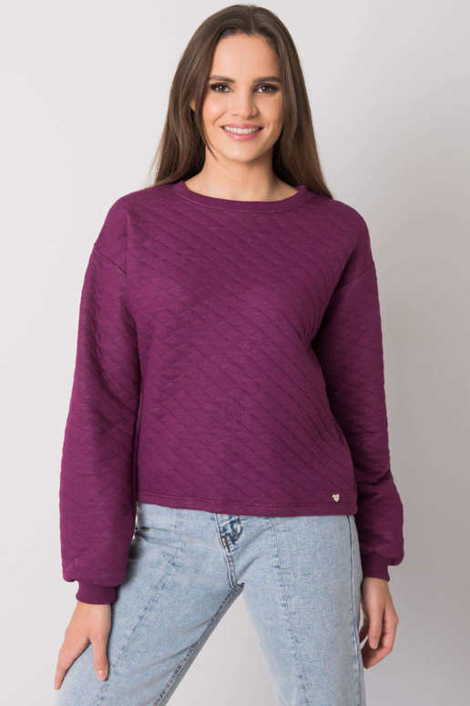 Violeta stepēts džemperis bez kapuces... Violeta stepēts džemperis bez kapuces...