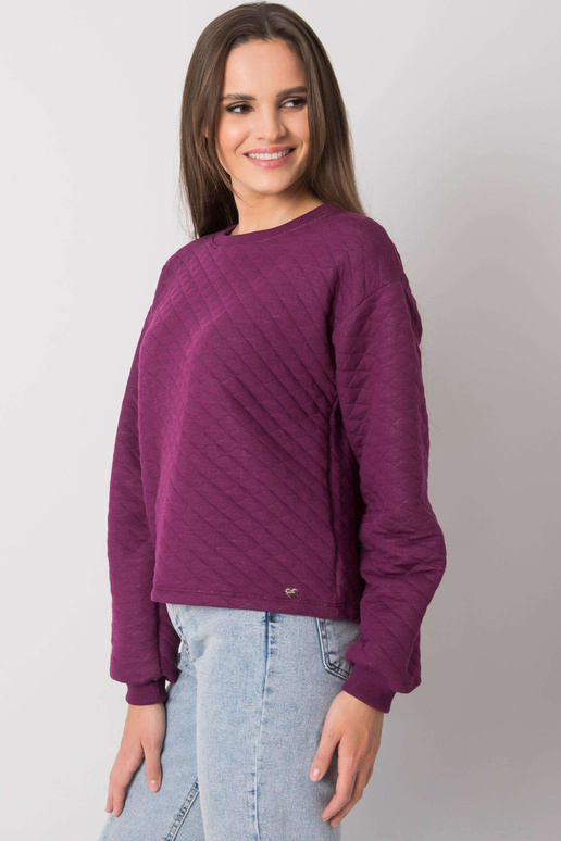 Violeta stepēts džemperis bez kapuces... Violeta stepēts džemperis bez kapuces...