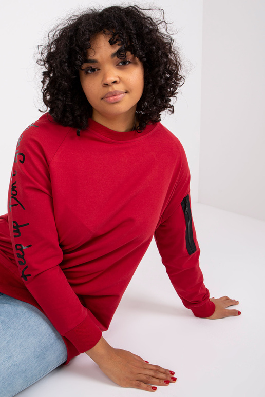 Burgundijas krāsas sporta krekla...