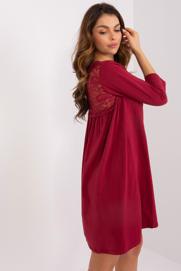 Sieviešu bordo kleita ar...