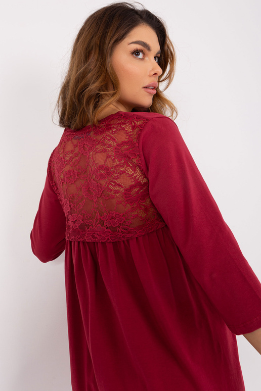 Sieviešu bordo kleita ar mežģīnēm... Sieviešu bordo kleita ar mežģīnēm...