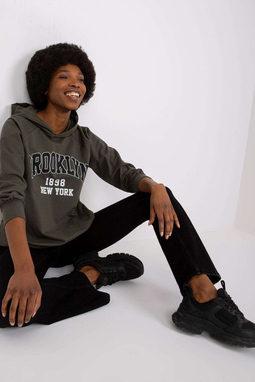 Haki krāsas garš sporta krekls Roxane