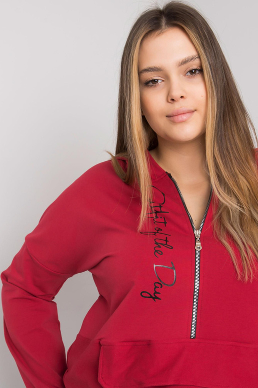 Kaylee bordo liela izmēra jakas...