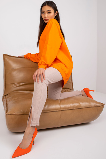 Oranžs džemperis Basic Twist 2