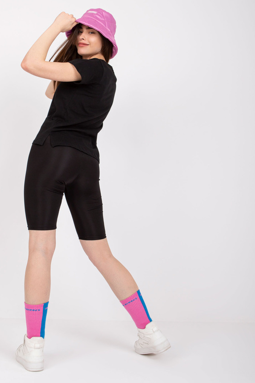 Melns T-krekls sievietēm kokvilnas...