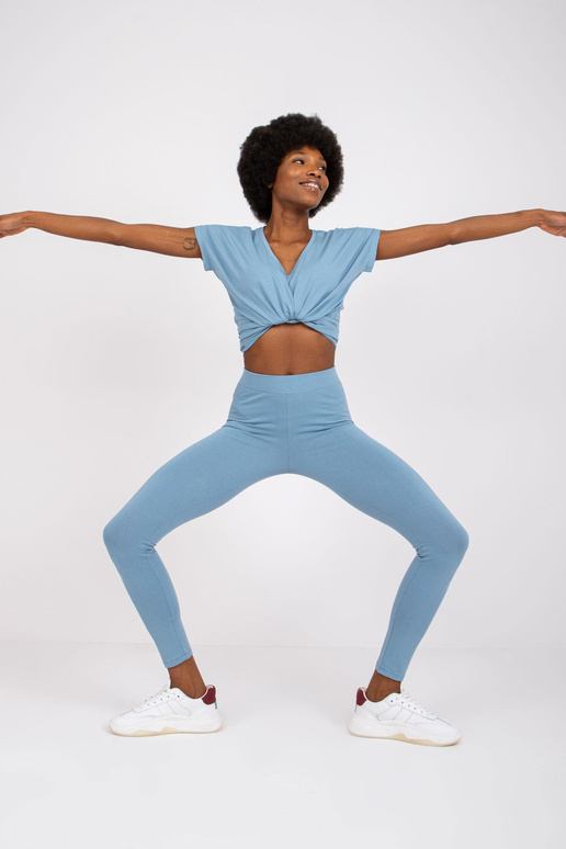 Netīri zili Brigitte legingi ar...