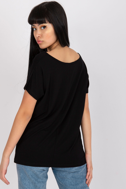 Melns Aileen Viscose vienkrāsains...