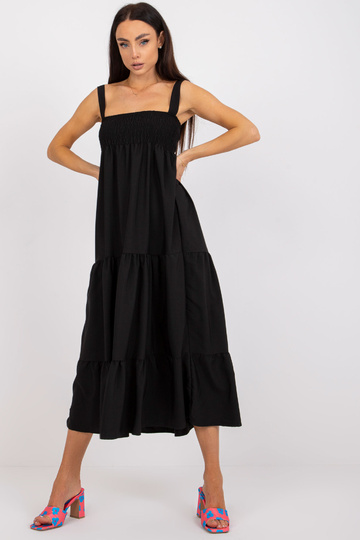 Melna volānu kleita RUE PARIS 2