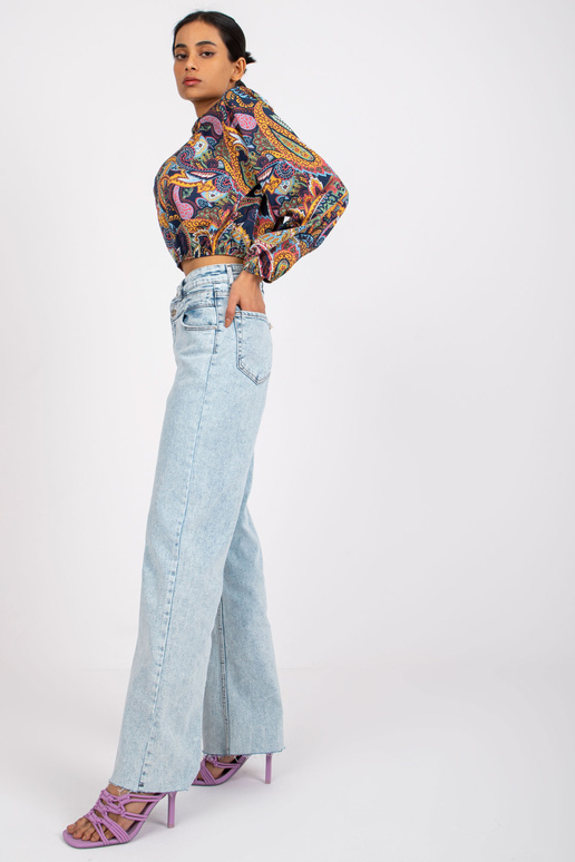 Tumši zila blūze ar Mia apdrukām Tumši zila blūze ar Mia apdrukām