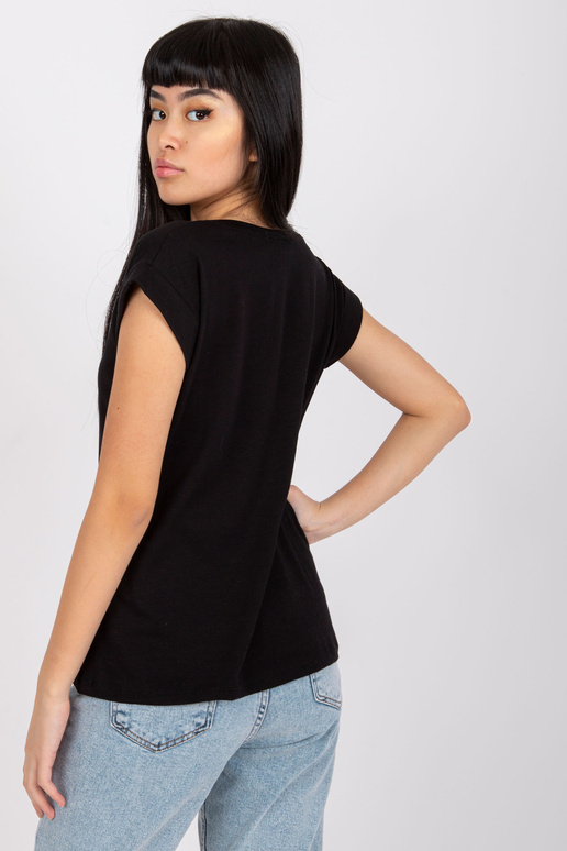 Melns t-krekls pamata Atlanta RUE PARIS