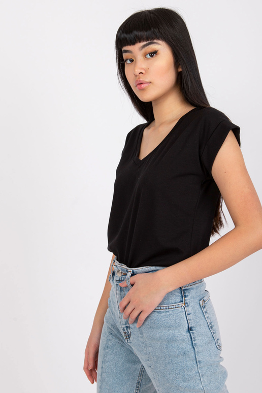 Melns t-krekls pamata Atlanta RUE PARIS