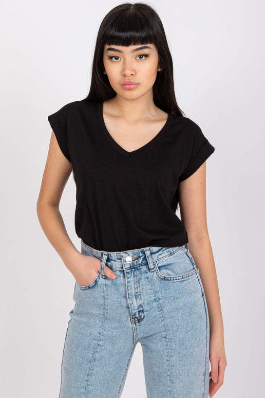 Melns t-krekls pamata Atlanta RUE PARIS