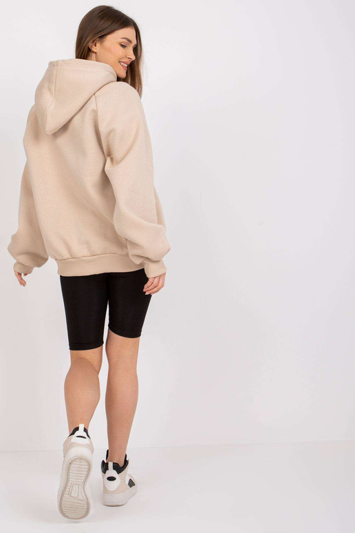 Bēšs kokvilnas sporta krekls Valeria