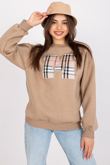 Tumši bēšs džemperis...