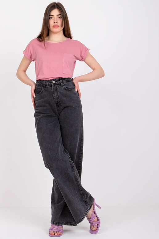 Netīri rozā kokvilnas t-krekls...