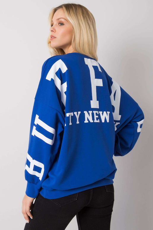 Zils sporta krekls ar Brooke apdruku