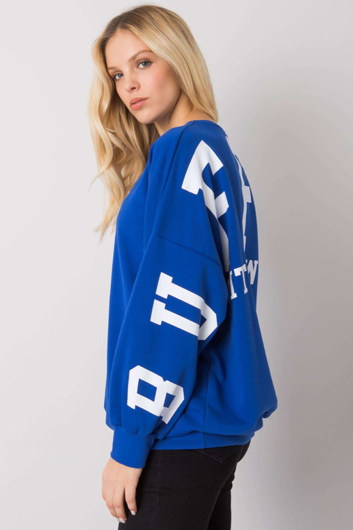 Zils sporta krekls ar Brooke apdruku