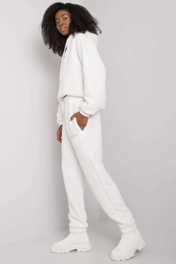 Ecru treniņbikses ar...