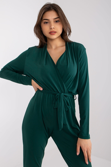 Tumši zaļš kombinezons ar... 2