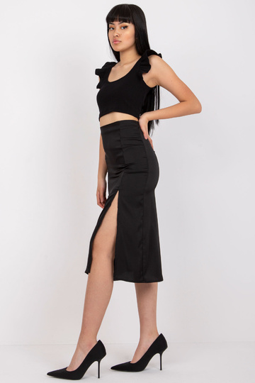 Melni midi zīmuļu svārki ar... 2