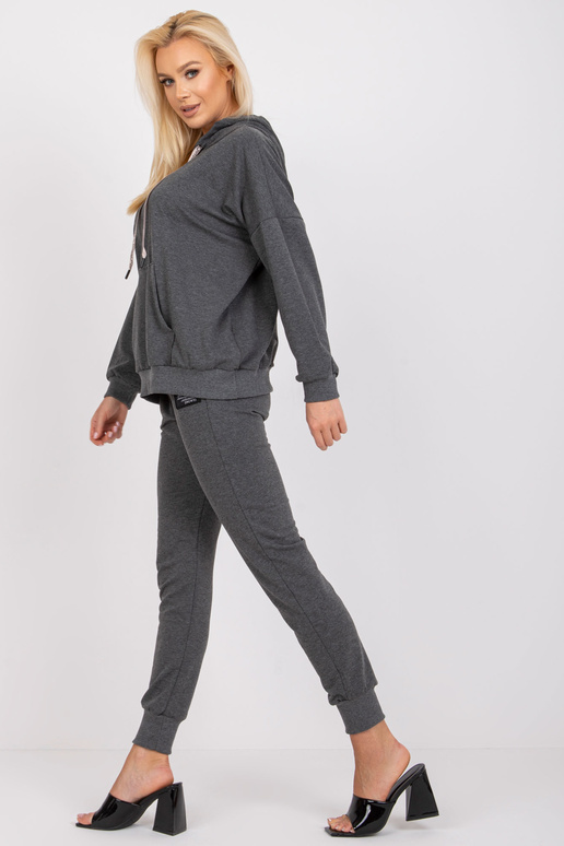 Tumši pelēka melanža kokvilnas...