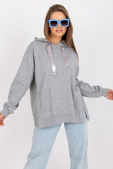 Pelēks melanža kokvilnas...