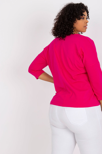 Liela izmēra fuksijas blūze... 2