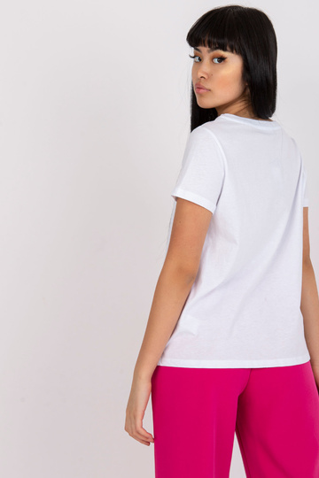 Balts T-krekls ar...