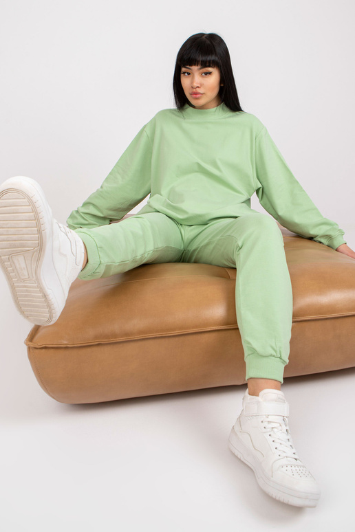 Pamata kokvilnas pistāciju treniņbikses