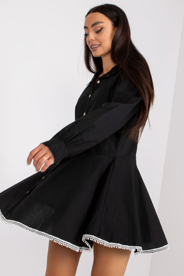 Adrianna melna mini kleita 2