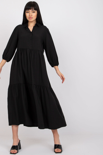 RUE PARIS melna plīstoša...