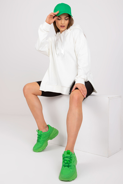 Ecru kokvilnas sporta krekls pamata...