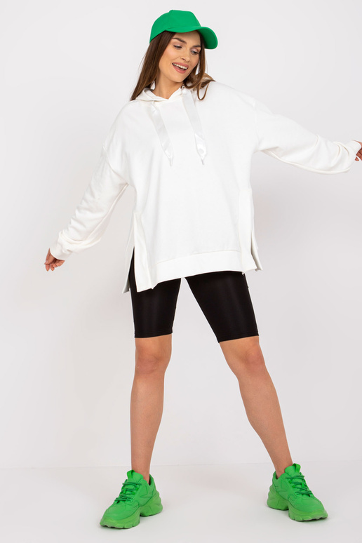 Ecru kokvilnas sporta krekls pamata...