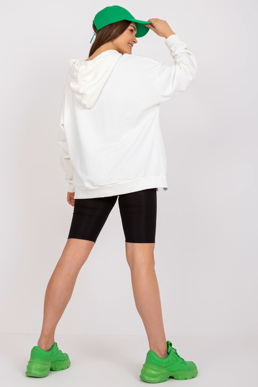 Ecru kokvilnas sporta krekls pamata...