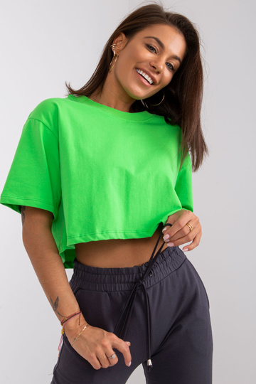 Gaiši zaļš īss t-krekls Viola 2