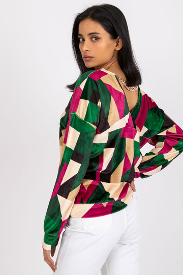 Zaļa un fuksijas raksta... 2