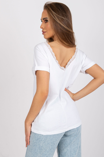 Balta blūze ar kakla... 2