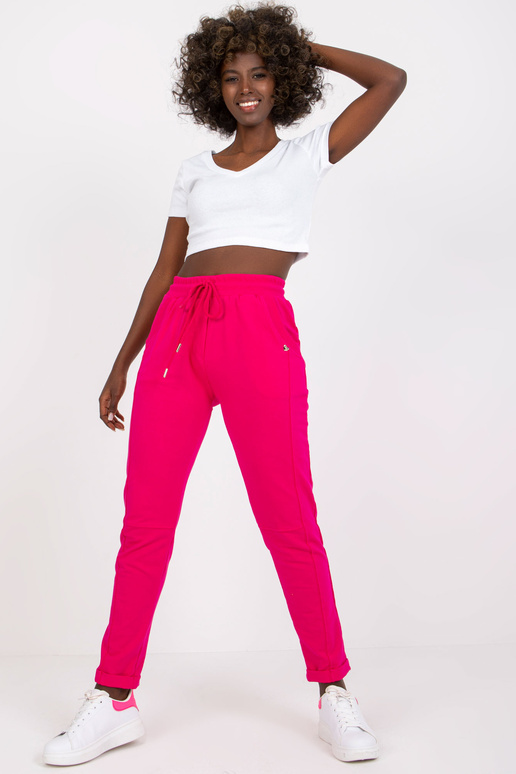 Fuksijas bāzes kokvilnas treniņbikses